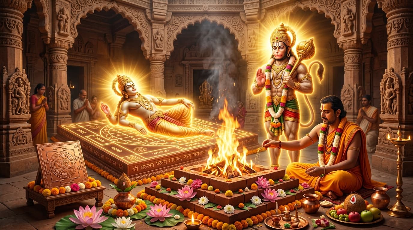 वास्तु दोष निवारण महापूजा एवं वास्तु शांति यज्ञ (Vastu Dosh Nivaran Sacred Puja & Vastu Shanti Yagya)