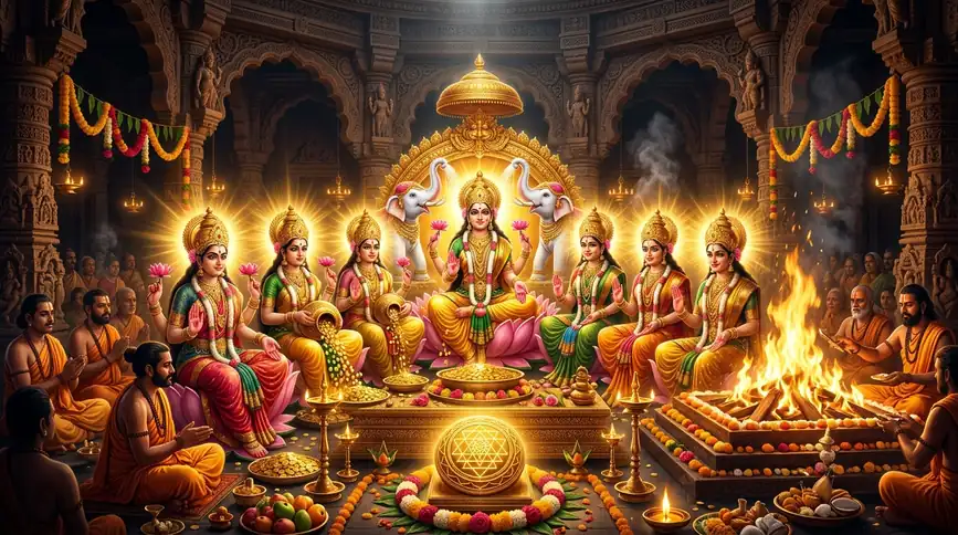 माँ अष्टलक्ष्मी 16 दिवसीय महा अनुष्ठान एवं सर्व कर्ज मुक्ति लक्ष्मी महायज्ञ (16-Day Ashta Lakshmi Anusthan & Karz Mukti Yagya)